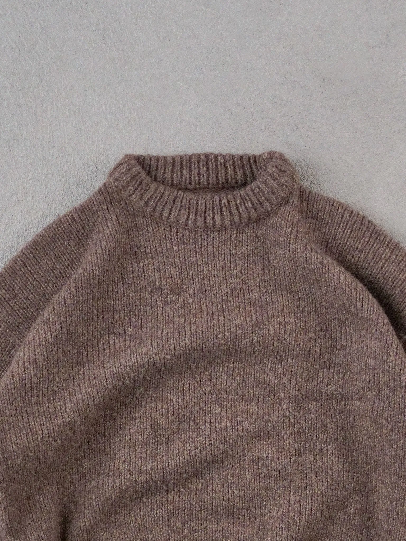 Vintage 80s Brown Knit Sweater (M/L) sold by Rebalance Vintage product image thumbnail 2