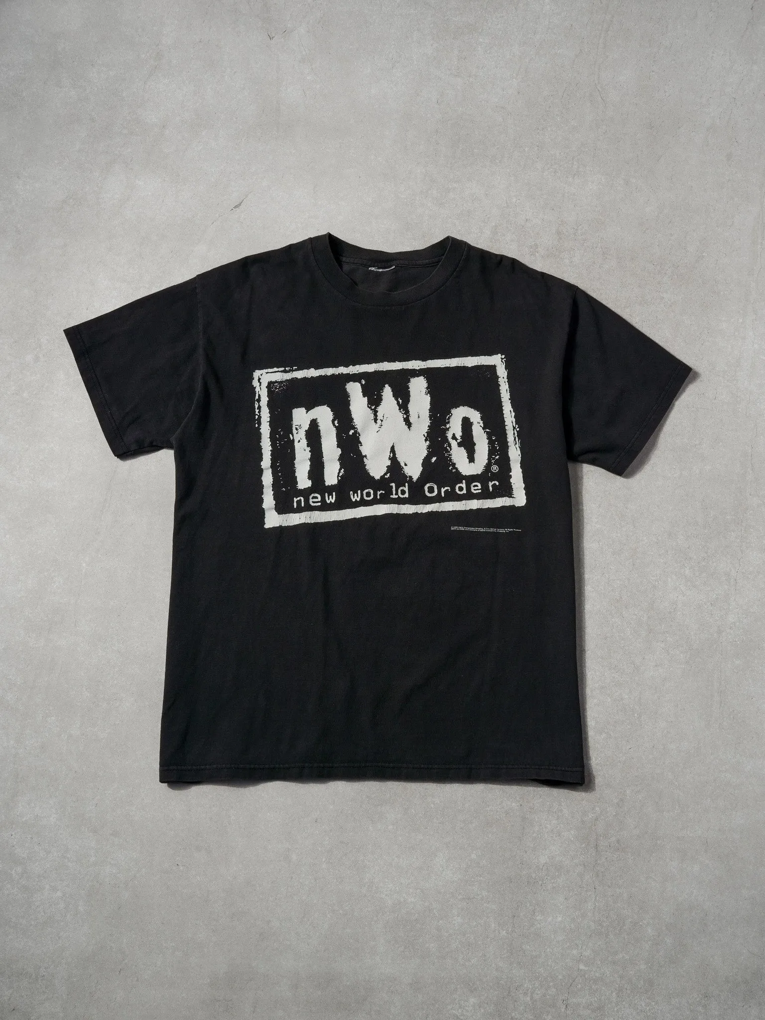 Vintage 98' Black New World Order Graphic Tee (M/L) sold by Rebalance Vintage