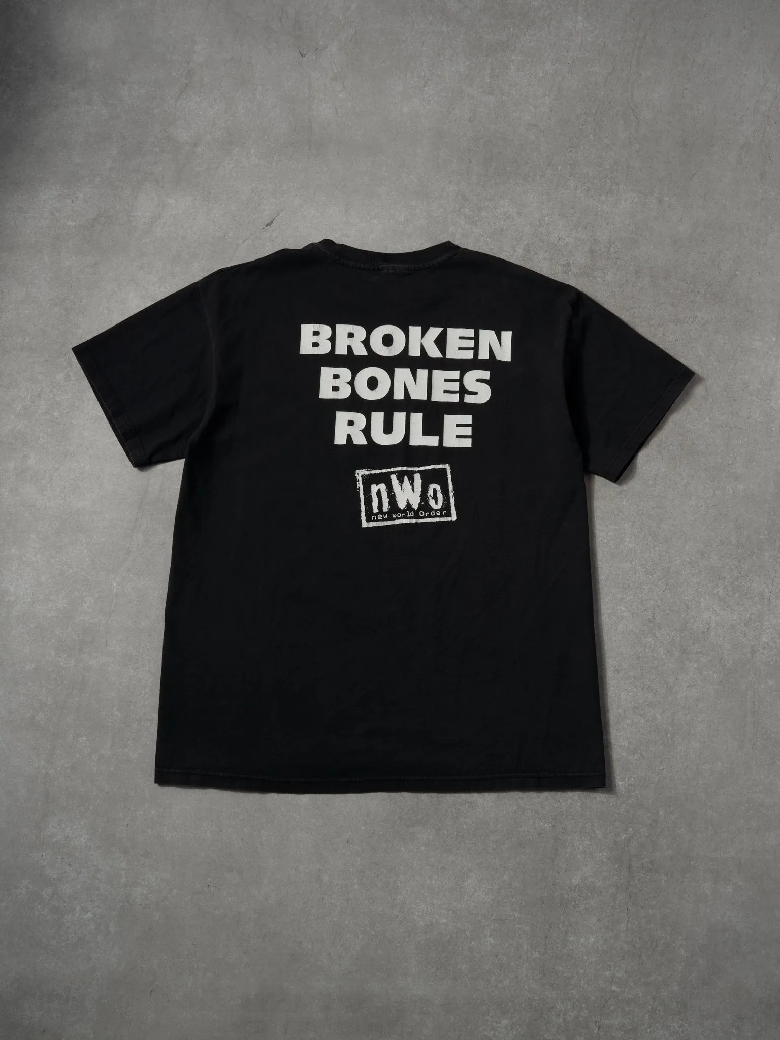 Vintage 98' Black New World Order Graphic Tee (M/L) sold by Rebalance Vintage product image thumbnail 2