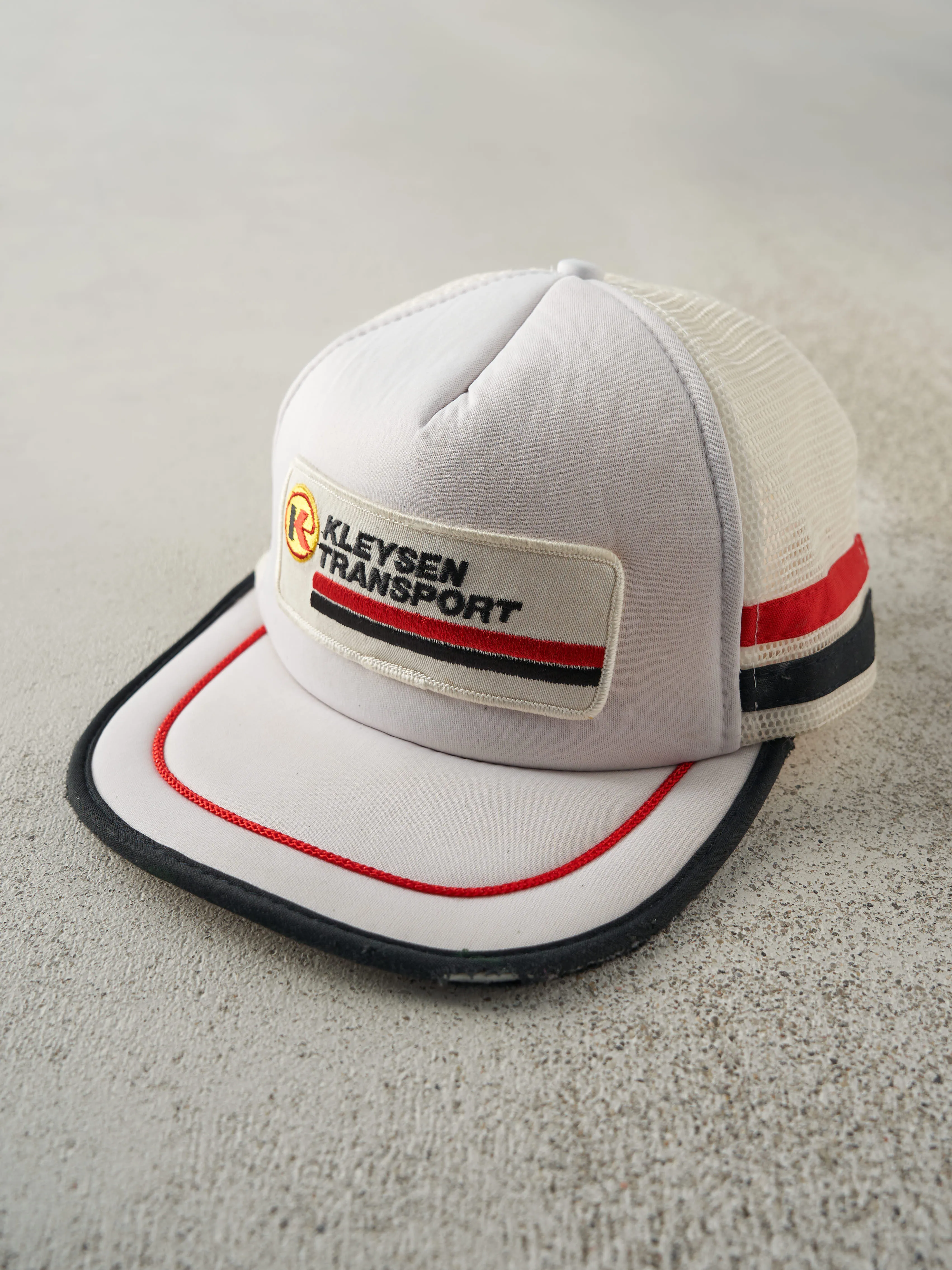Vintage 80s White Kleysen Transport Foam Trucker Hat sold by Rebalance Vintage product image thumbnail 2