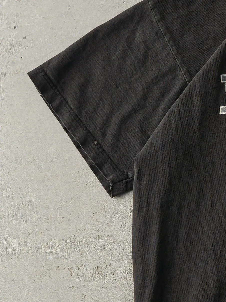 Vintage 90s Faded Black Nike Tee (S/M) sold by Rebalance Vintage product image thumbnail 3