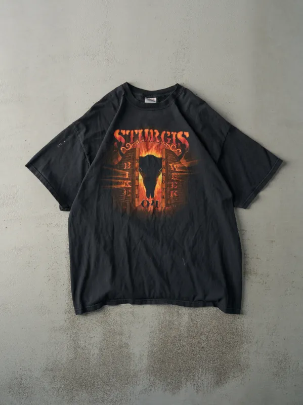Vintage 04' Black 64th Annual Sturgis Bike Week Tee (L) sold by Rebalance Vintage