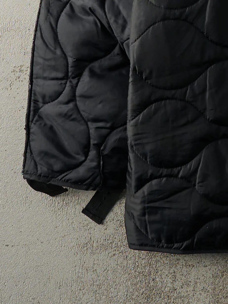 Vintage 90s Black Army Liner Jacket (XL) sold by Rebalance Vintage product image thumbnail 3