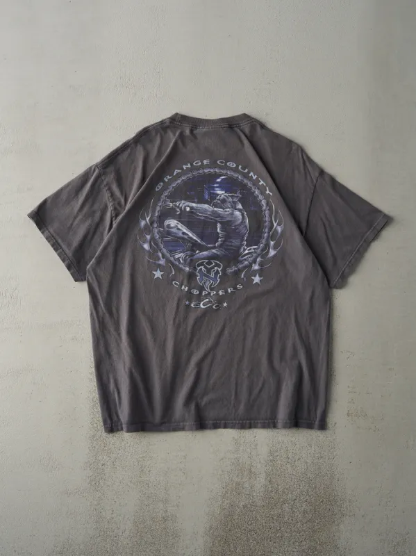 Vintage Y2K Grey Orange County Choppers Tee (M) sold by Rebalance Vintage