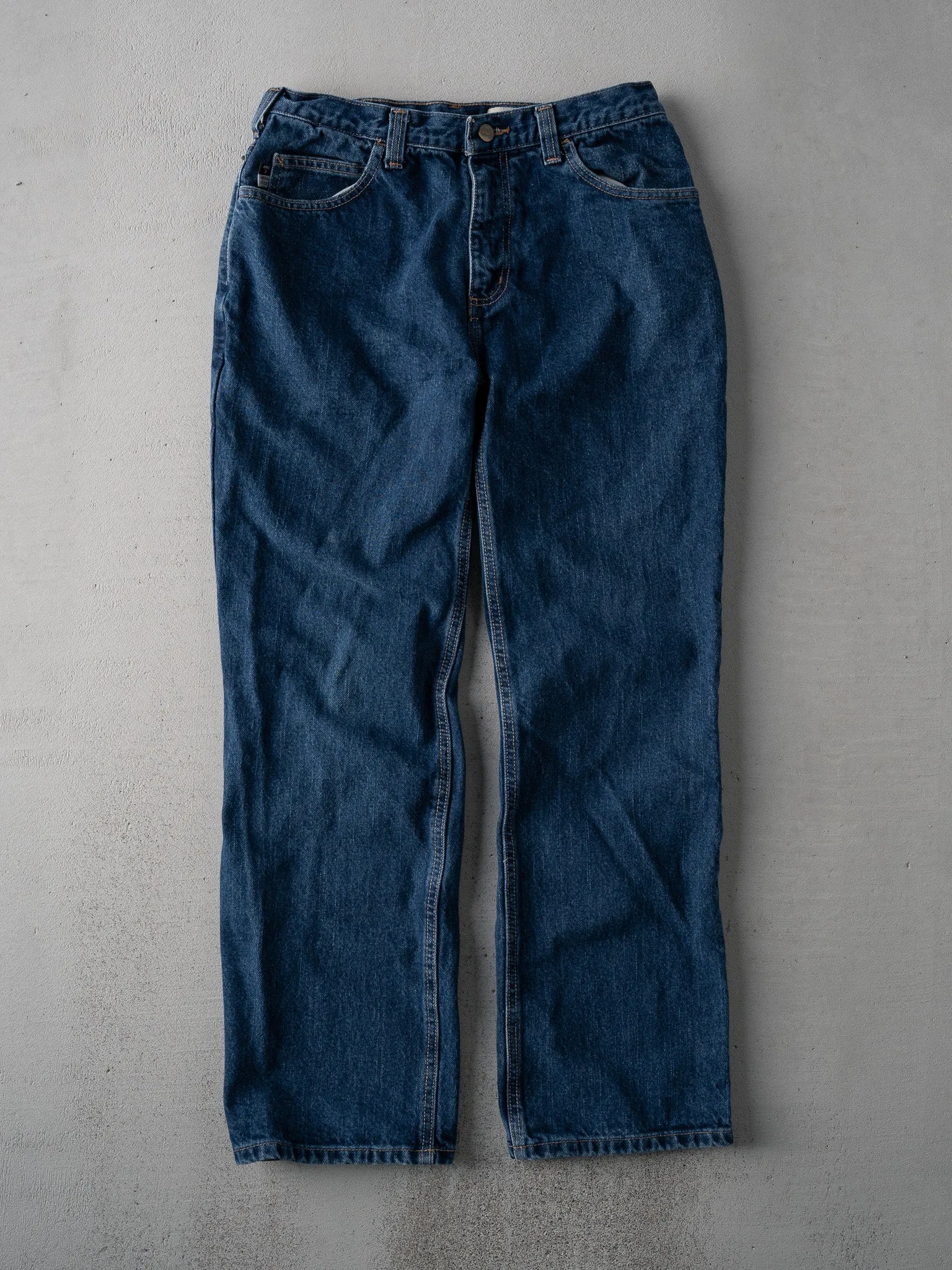 Vintage Dark Blue Carhartt FR Denim Jeans (31 x 29) sold by Rebalance Vintage