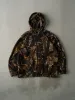 Vintage Y2K Real Tree Camo Fleece Zip Up Hoodie (XL) sold by Rebalance Vintage