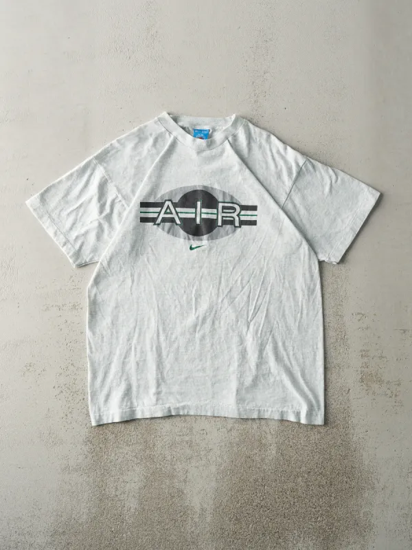 Vintage 90s Heather Grey Nike Air Single Stitch Tee (M) sold by Rebalance Vintage