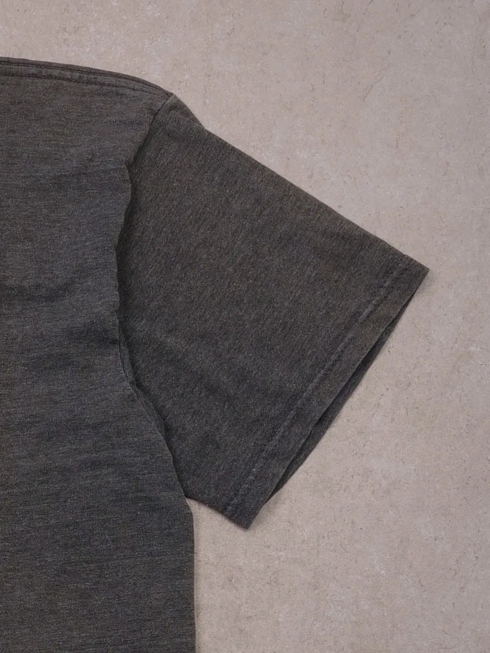 Vintage 80s Dark Grey Nike Air Bootleg Graphic Tee (M) sold by Rebalance Vintage product image thumbnail 3