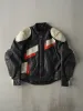 Vintage 90s Black and White Joe Rocket Leather Biker Jacket (S/M) sold by Rebalance Vintage