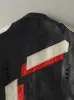 Vintage 90s Black and White Joe Rocket Leather Biker Jacket (S/M) sold by Rebalance Vintage