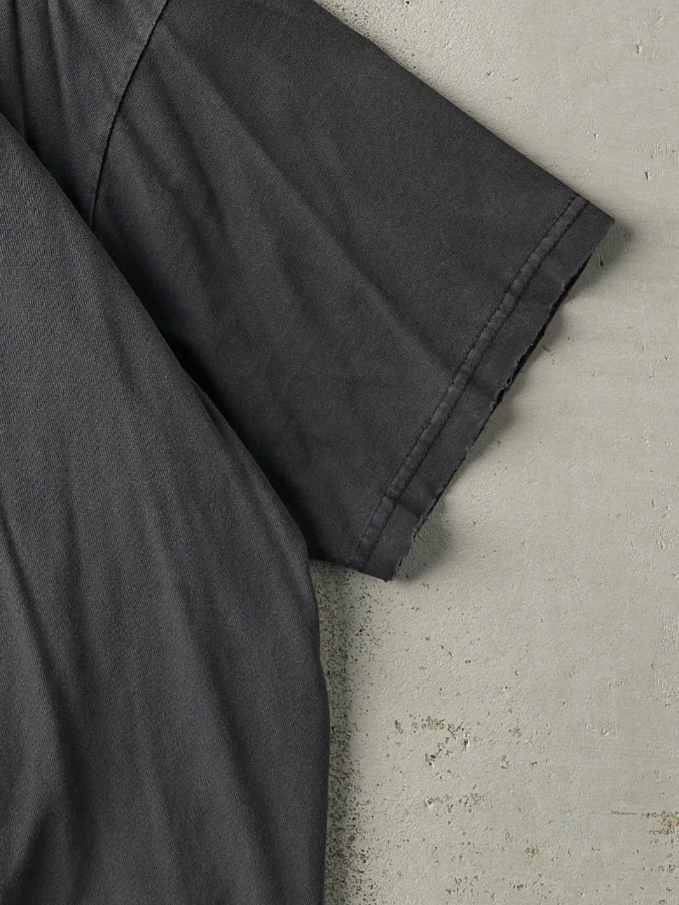 Vintage 90s Faded Black Blank Tee (M/L) sold by Rebalance Vintage product image thumbnail 3