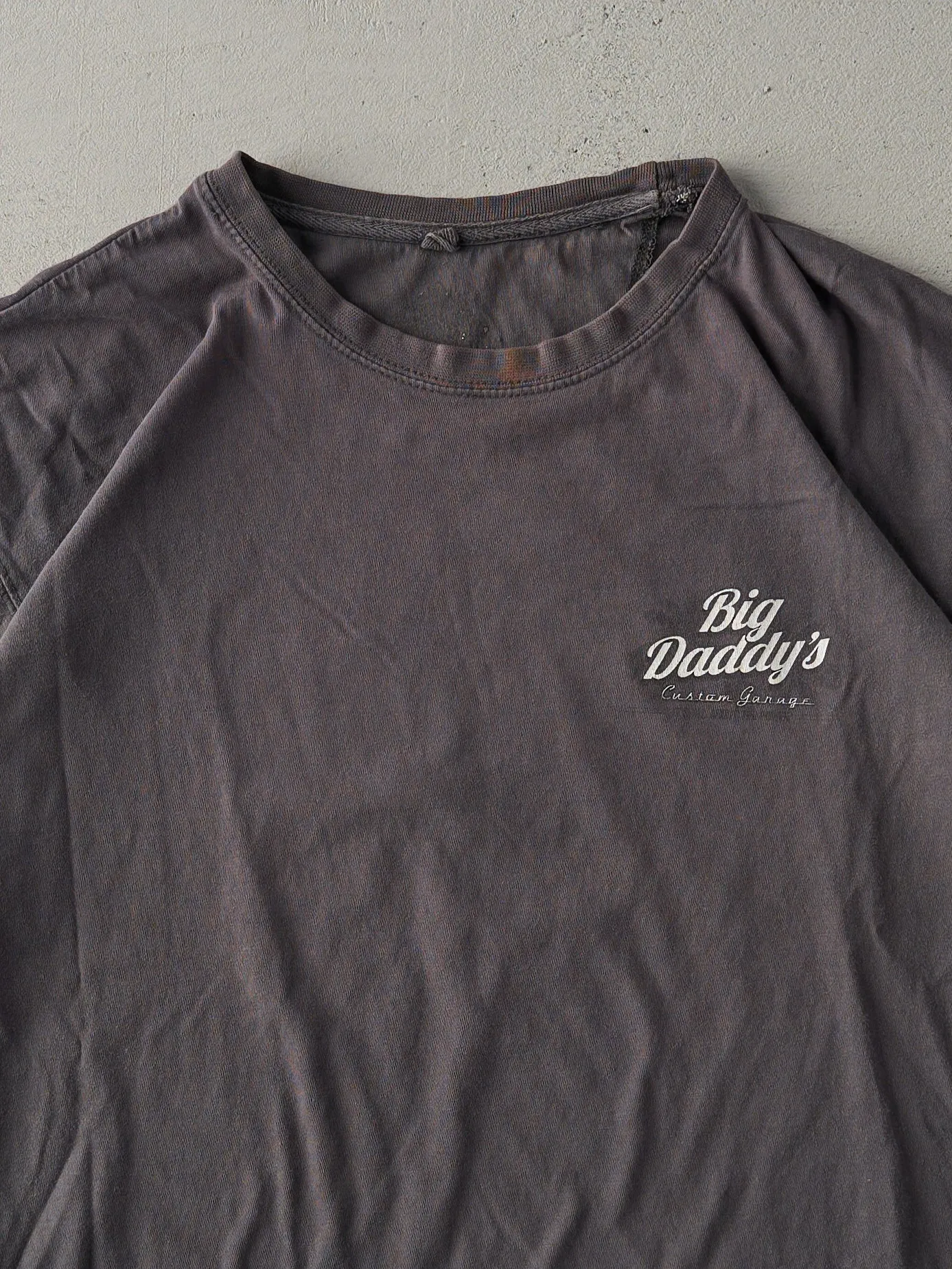 Vintage Y2K Charcoal Grey Big Daddy's Tee (M/L) sold by Rebalance Vintage product image thumbnail 3