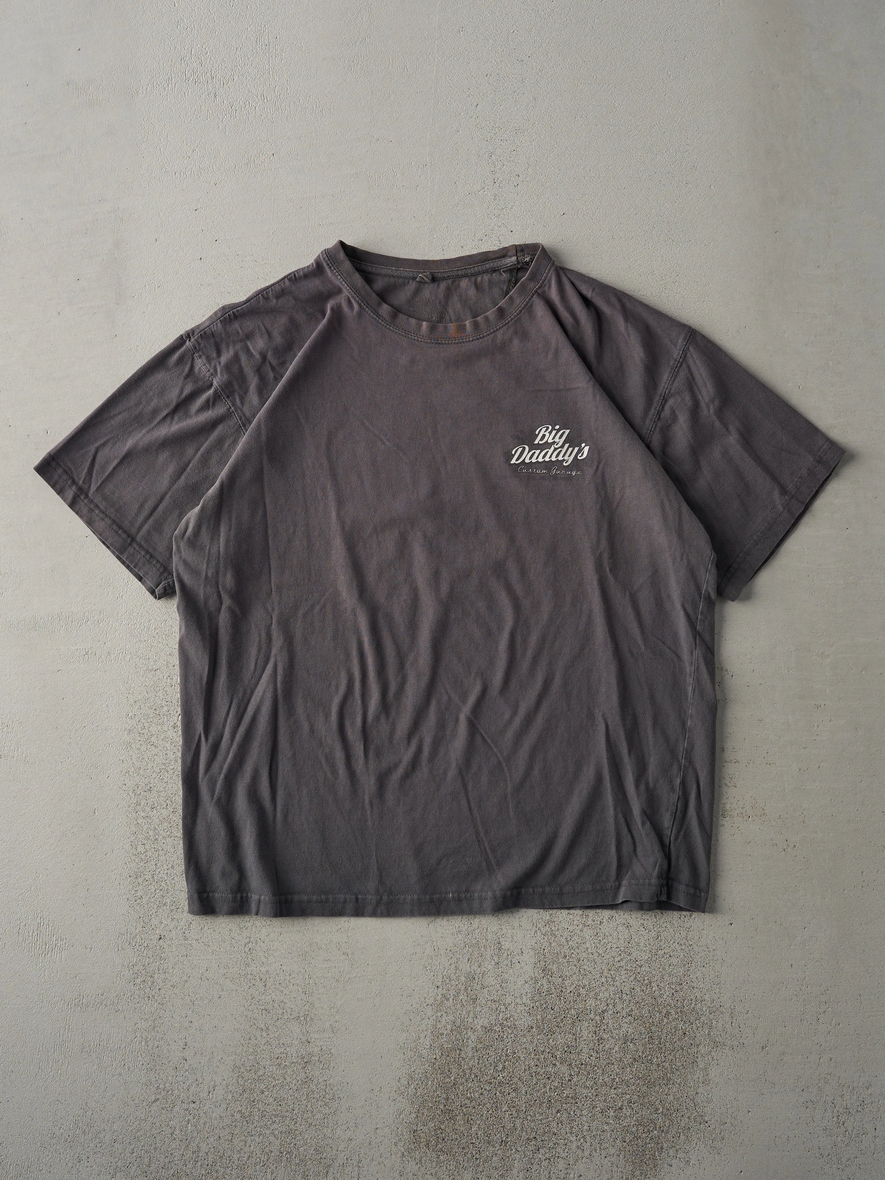 Vintage Y2K Charcoal Grey Big Daddy's Tee (M/L) sold by Rebalance Vintage product image thumbnail 2
