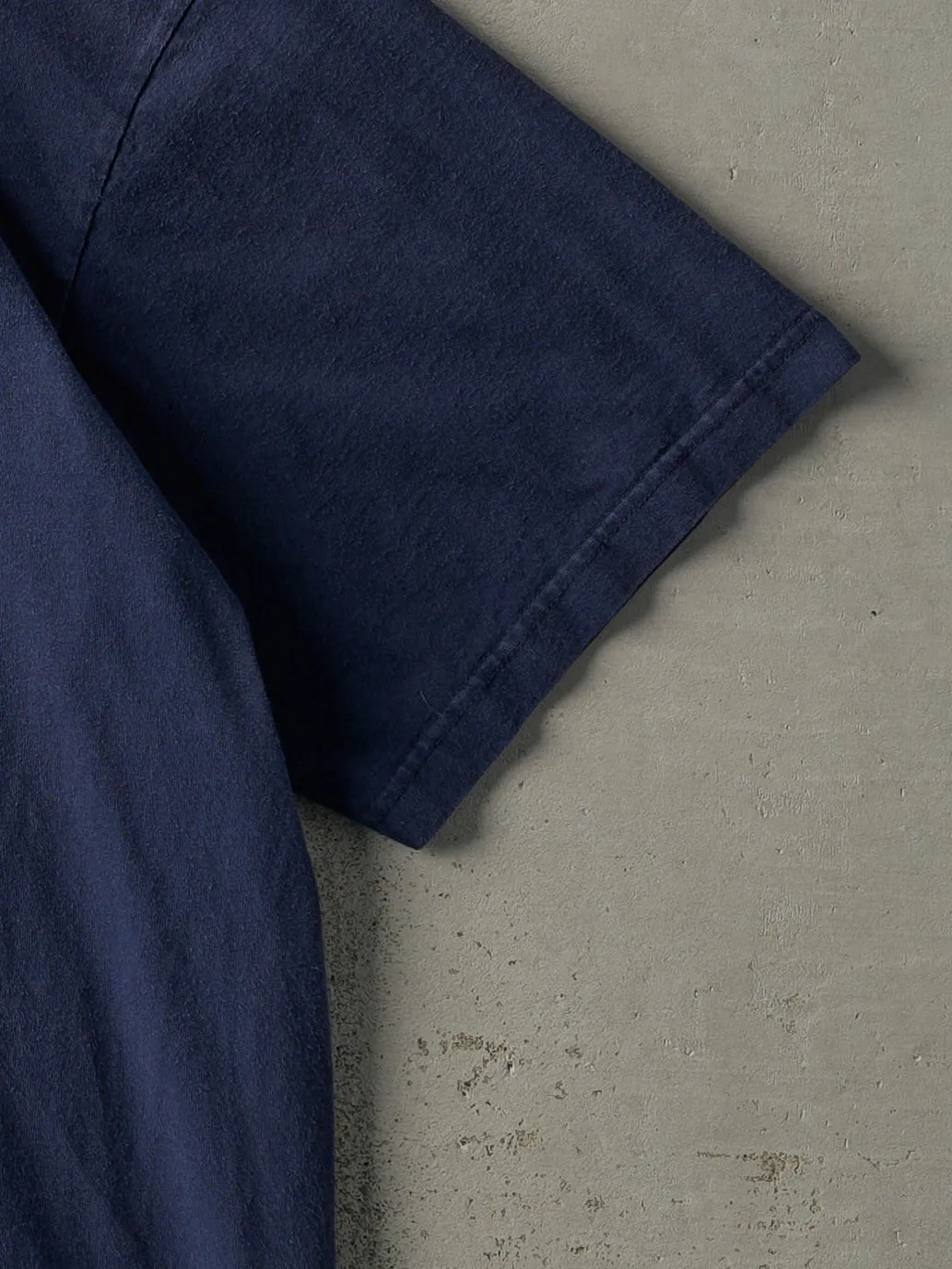 Vintage 90s Navy Blue Adidas Logo Tee (XL/XXL) sold by Rebalance Vintage product image thumbnail 3