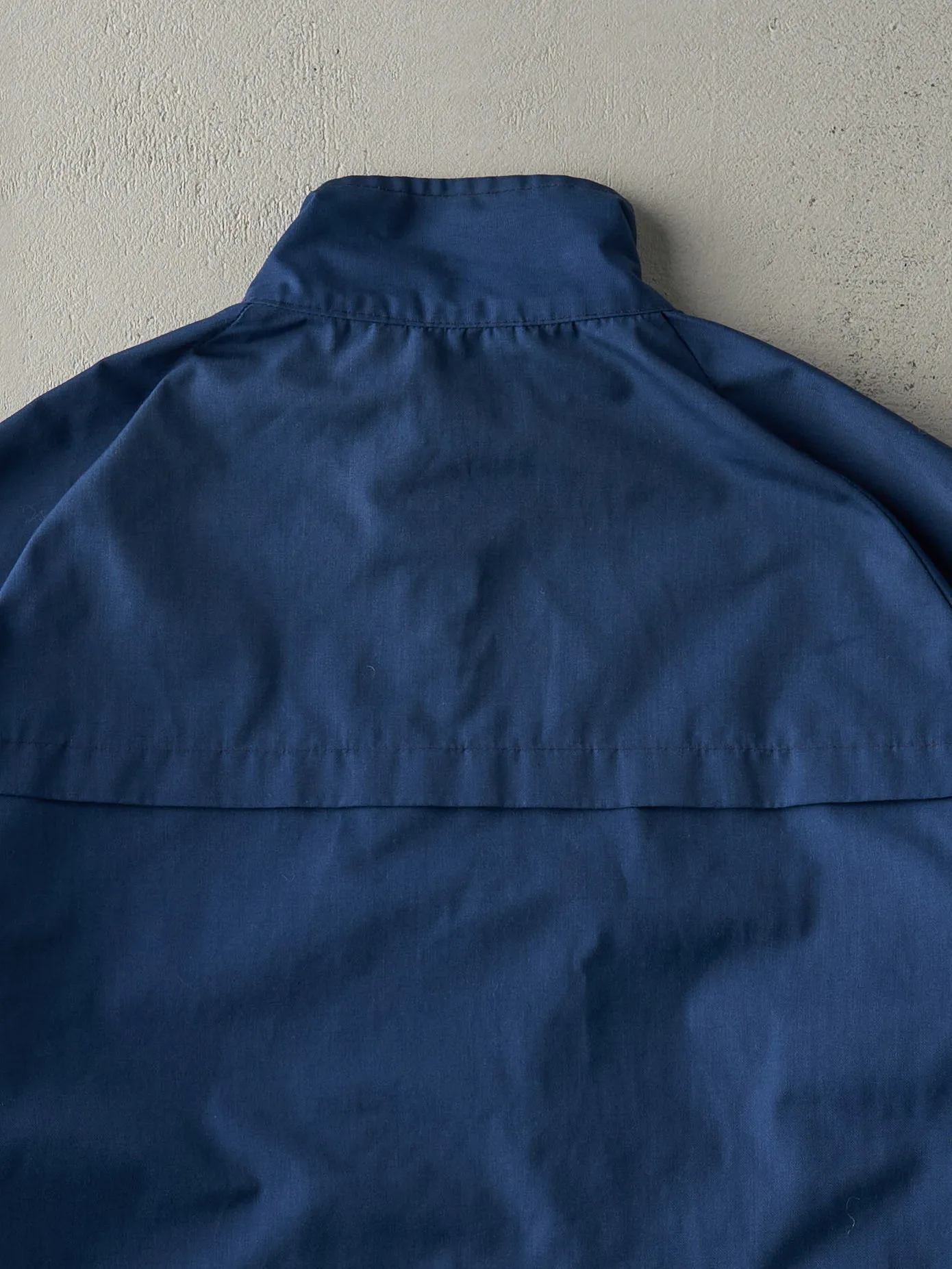 Vintage 80s Navy Blue Jockey Trophy Harrington Jacket (L) sold by Rebalance Vintage product image thumbnail 4