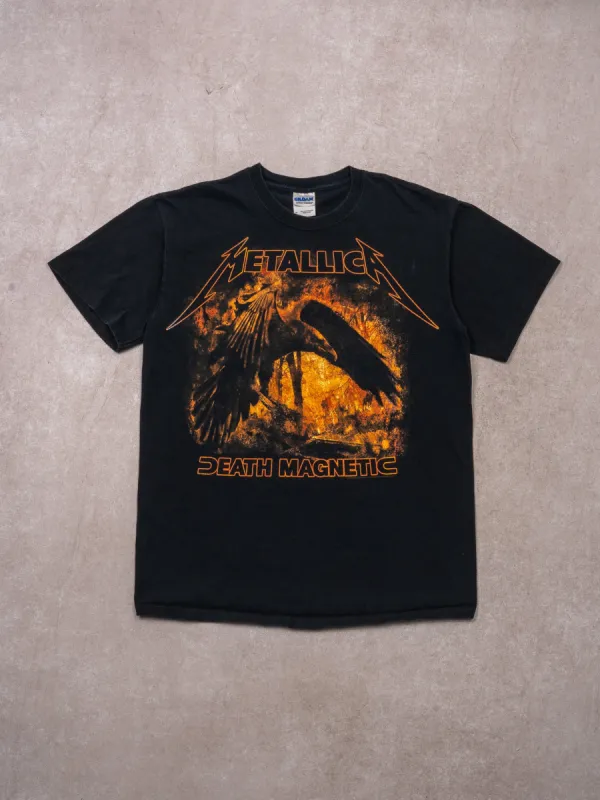 Vintage 00s Black Metallica Death Magnetic Tee (S) made by Rebalance Vintage