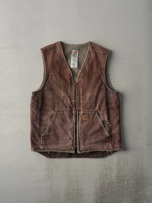 Vintage Y2K Carhartt Sherpa Lined Vest (S) sold by Rebalance Vintage