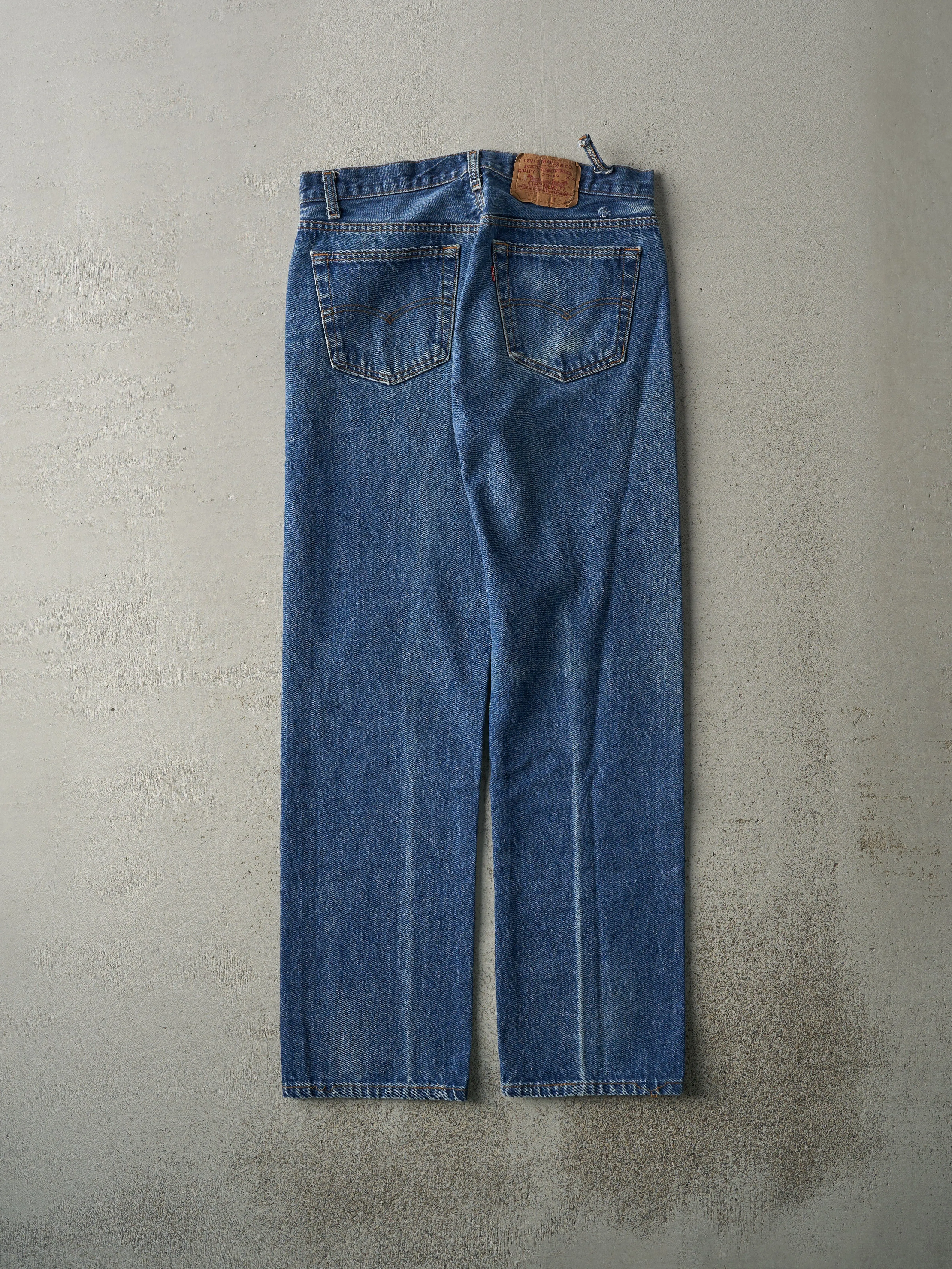 Vintage 80s Mid Wash Levi's 501 XX Jeans (31x30) sold by Rebalance Vintage product image thumbnail 2