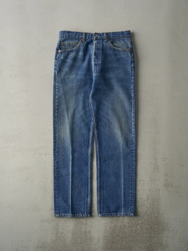 Vintage 80s Mid Wash Levi's 501 XX Jeans (31x30) sold by Rebalance Vintage