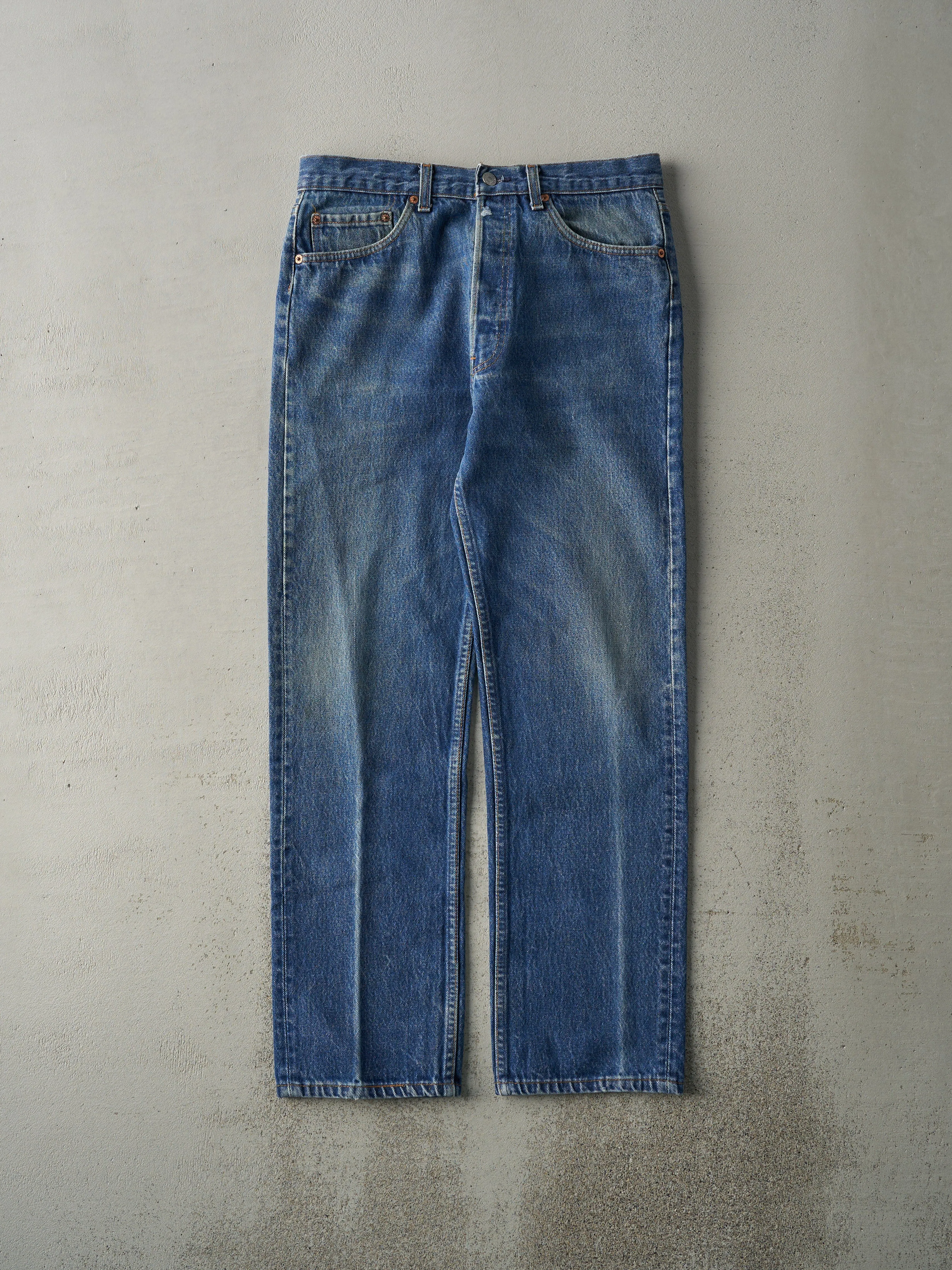 Vintage 80s Mid Wash Levi's 501 XX Jeans (31x30) sold by Rebalance Vintage