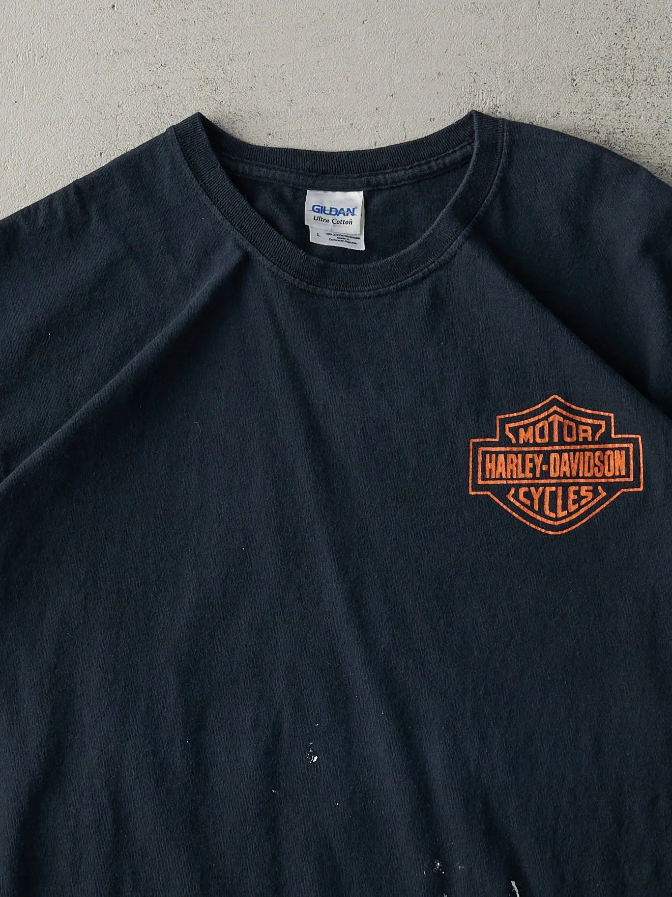 Vintage Y2K Black Bootleg Harley Davidson Tee (M) sold by Rebalance Vintage product image thumbnail 3