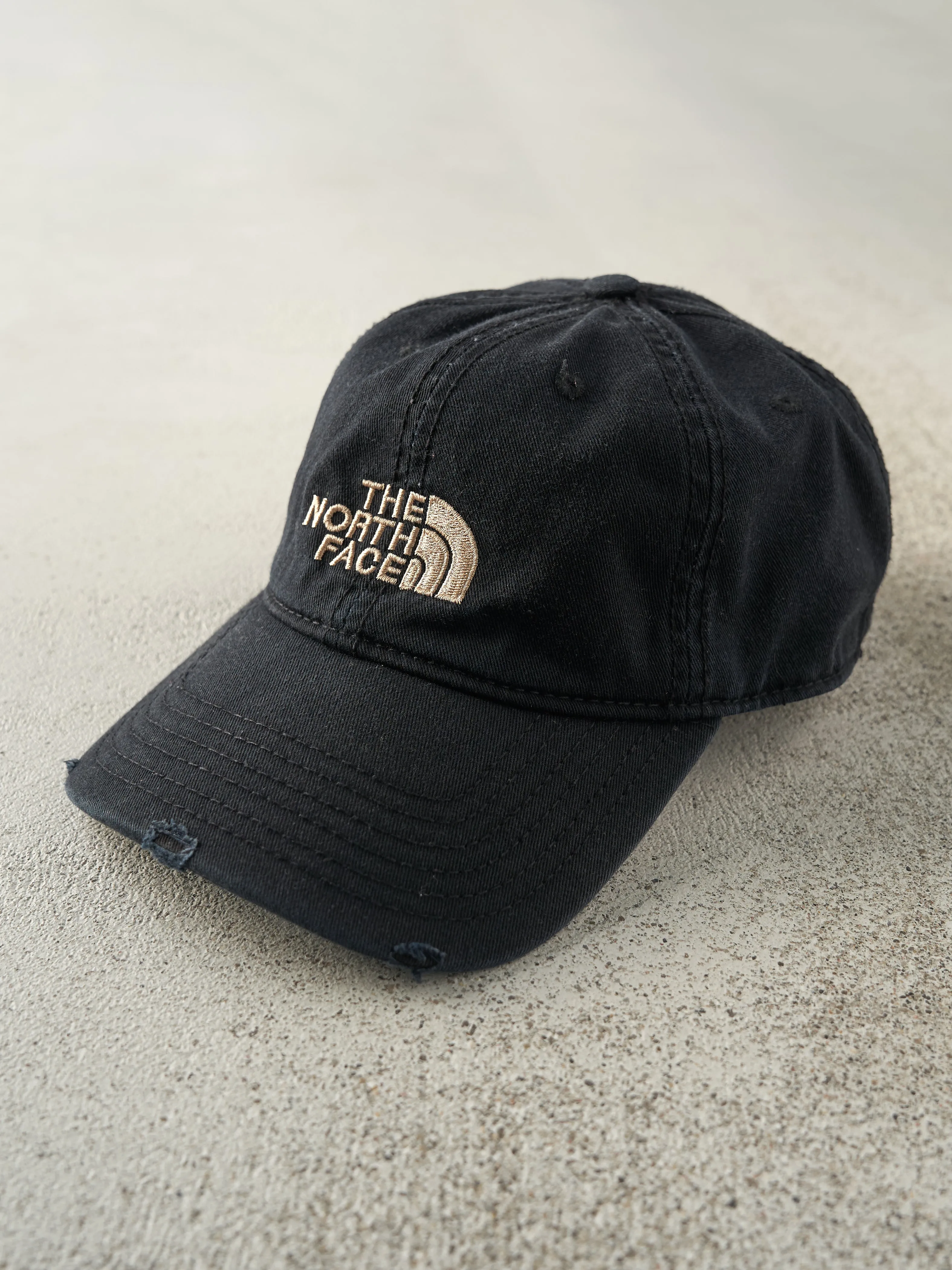 Vintage Y2K Black The North Face Embroidered Strap Back Hat sold by Rebalance Vintage product image thumbnail 2