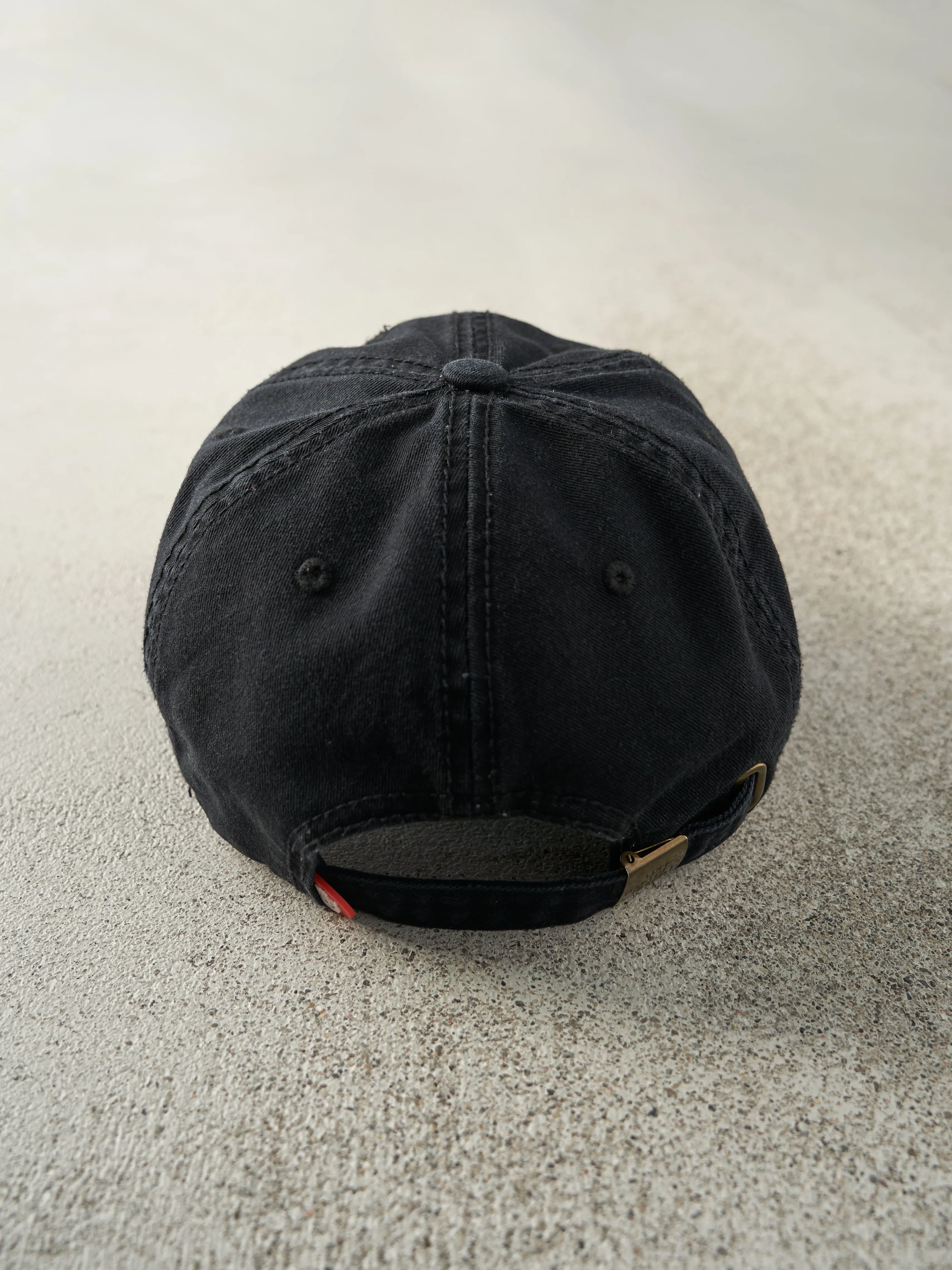 Vintage Y2K Black The North Face Embroidered Strap Back Hat sold by Rebalance Vintage product image thumbnail 3