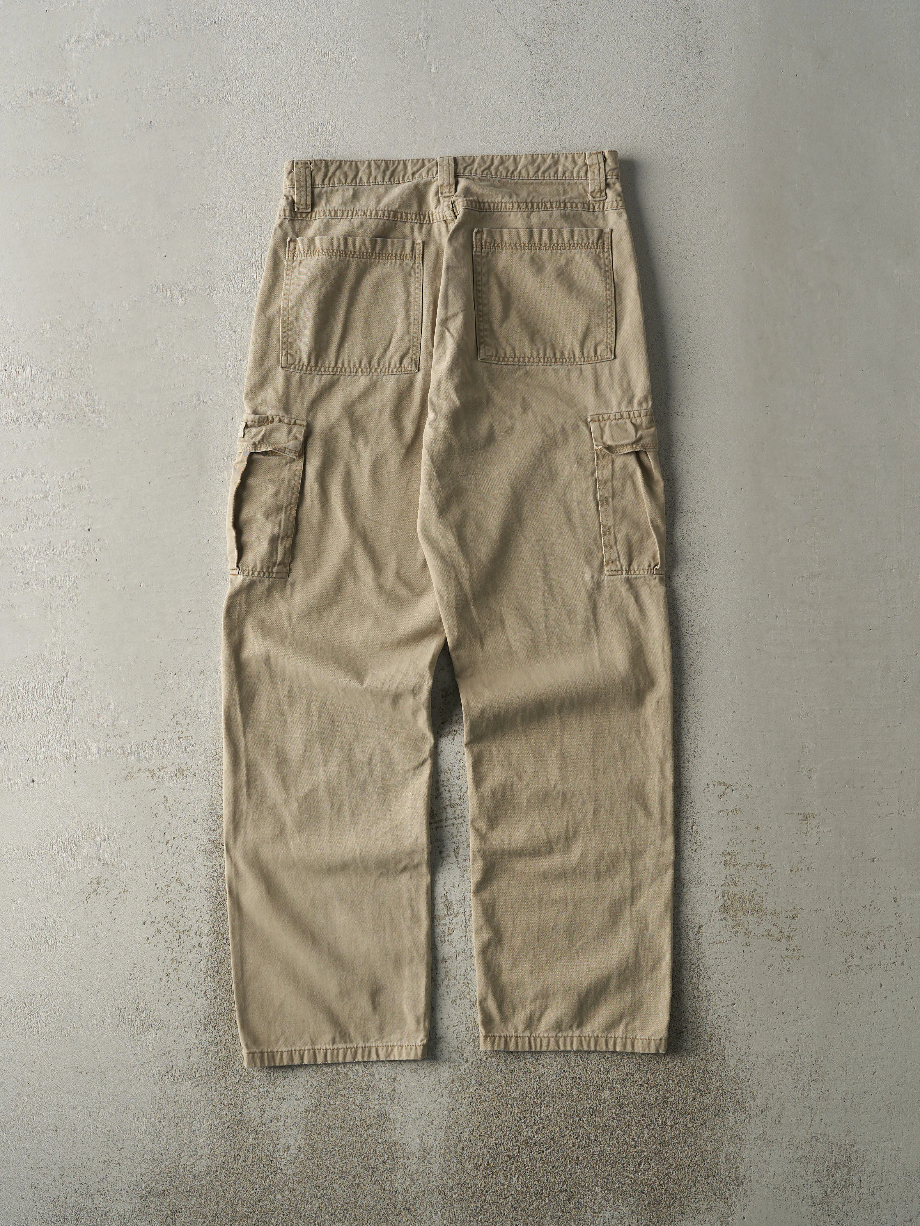 Vintage 90s Beige Wrangler Cargo Pants (32x32.5) sold by Rebalance Vintage product image thumbnail 2