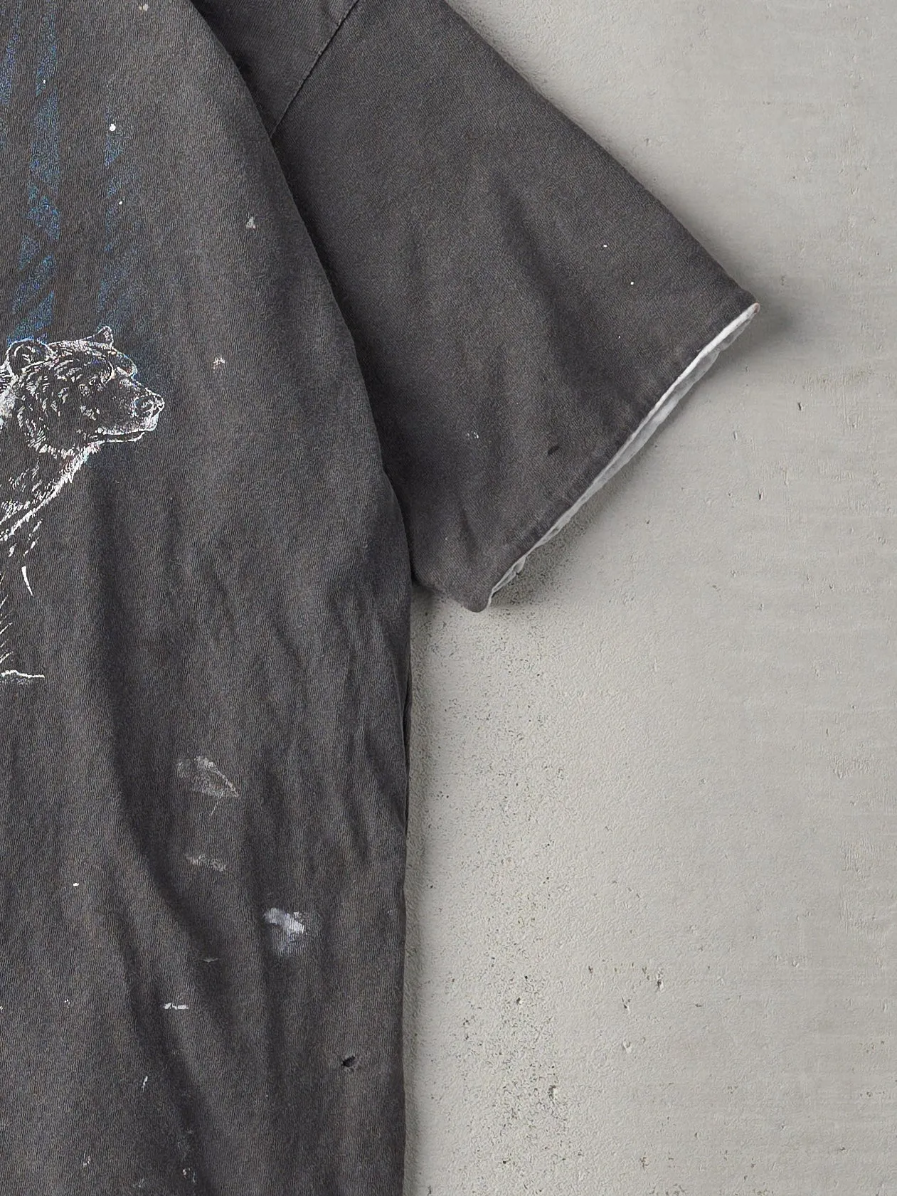 Vintage 90s Faded Black Night Ridge Tee (M) sold by Rebalance Vintage product image thumbnail 3