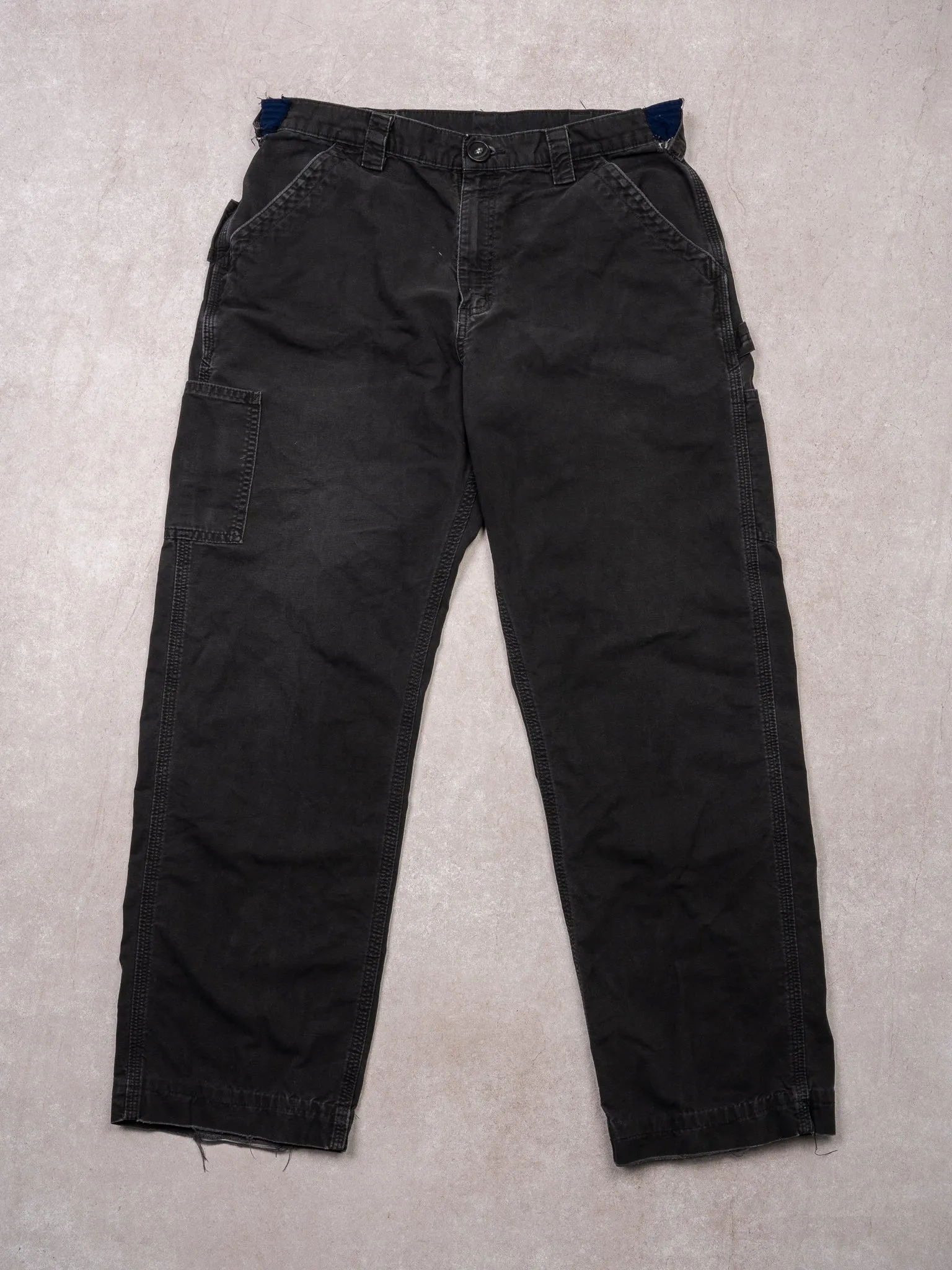 Vintage Black Carhartt Original Dugeree Cargo Pants (34X30) sold by Rebalance Vintage