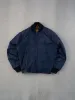 Vintage 80s Blue Eddie Bauer Bomber Jacket (M) sold by Rebalance Vintage