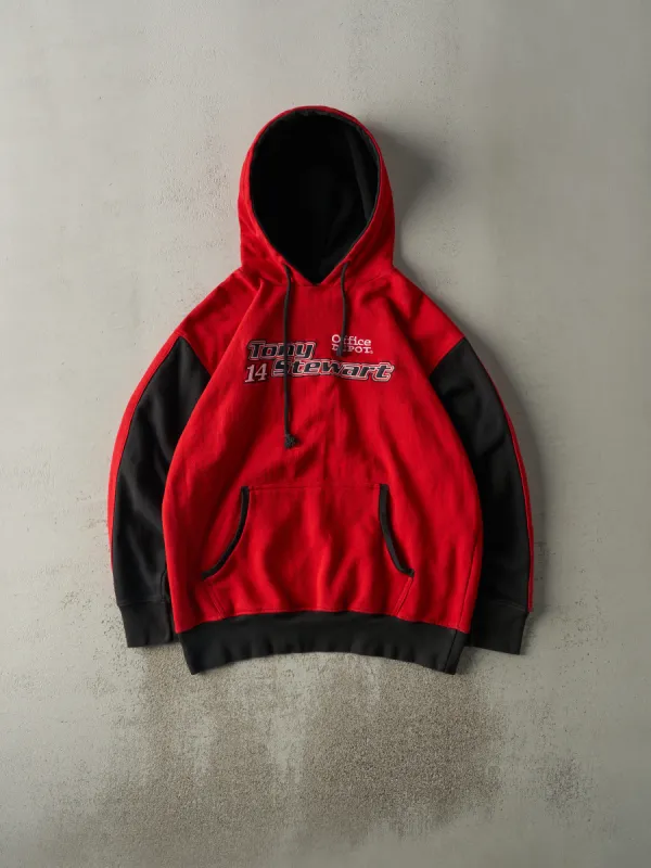 Vintage Y2K Red & Black Tony Stewart Nascar Hoodie (L/XL) sold by Rebalance Vintage