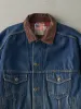Vintage 90s Dark Wash Denim Jacket (M) sold by Rebalance Vintage