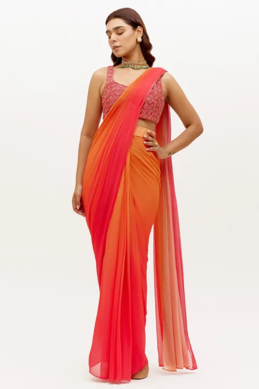 Mirai Drape Saree sold by Sani