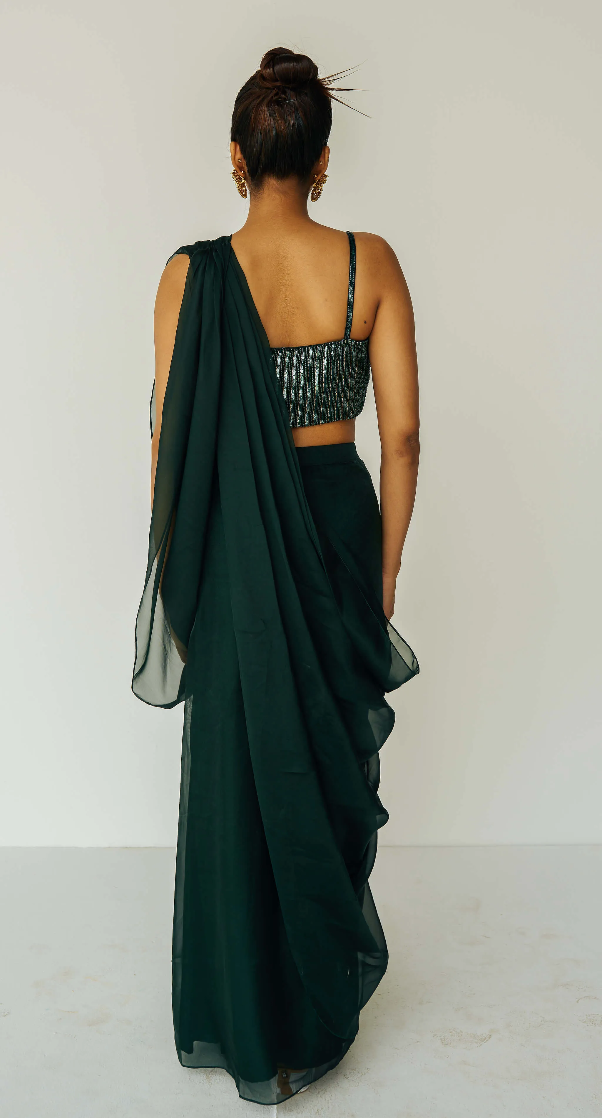 Adya Drape Saree 🐆 sold by Sani product image thumbnail 3