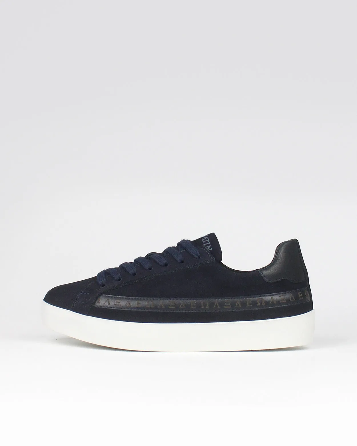 Olympus Low Top Sneakers - Midnight Blue Nubuck Leather sold by SANS MATIN product image thumbnail 4