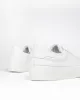 Olympus Low Top Sneakers - White Leather sold by SANS MATIN