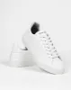Olympus Low Top Sneakers - White Leather sold by SANS MATIN