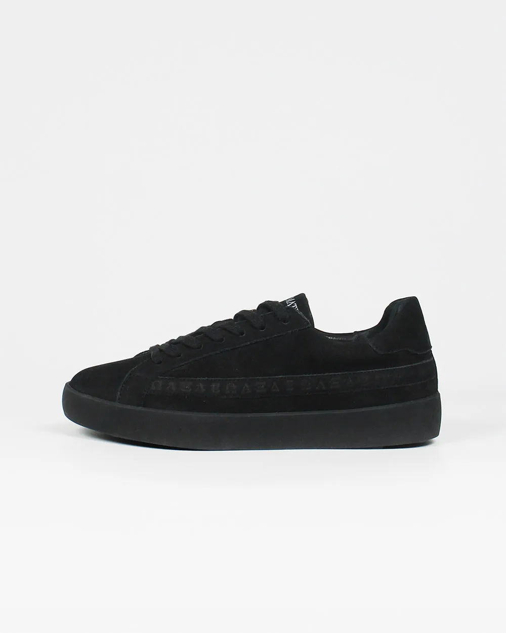 Olympus Low Top Sneakers - Black Nubuck Leather sold by SANS MATIN product image thumbnail 2