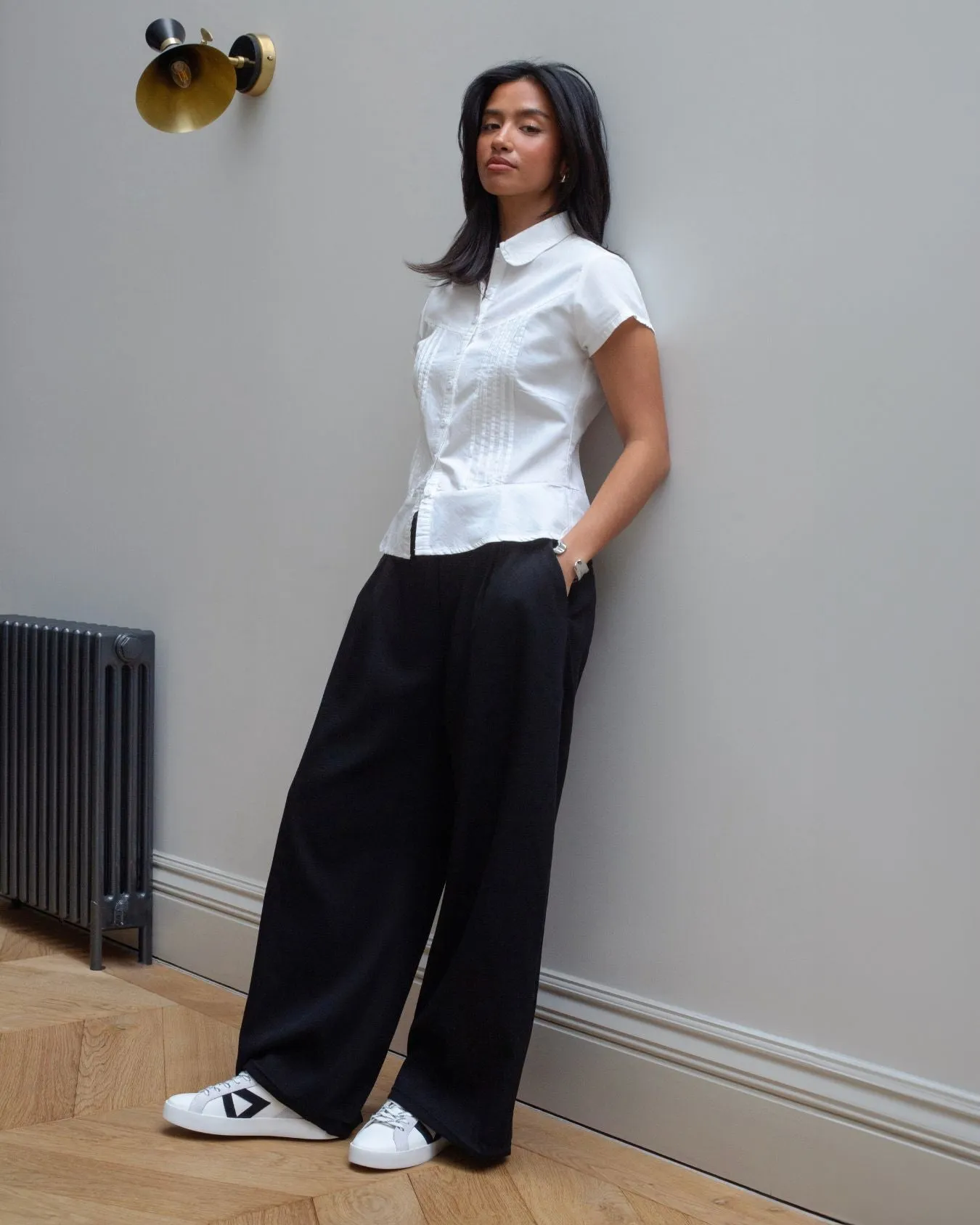 Nyx 03 Low Top Sneakers - Grey Suede & Midnight Blue Nubuck Leather sold by SANS MATIN product image thumbnail 2