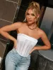 Zip Back Bandana Tube Top sold by Parthea Fashion