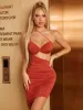 Twist Front Ruched Bodycon Dress sold by Parthea Fashion