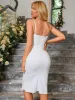Strap Hollow Out Midi Dress sold by Parthea Fashion
