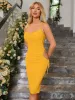 Halter Neck Cut Out Midi Dress sold by Parthea Fashion