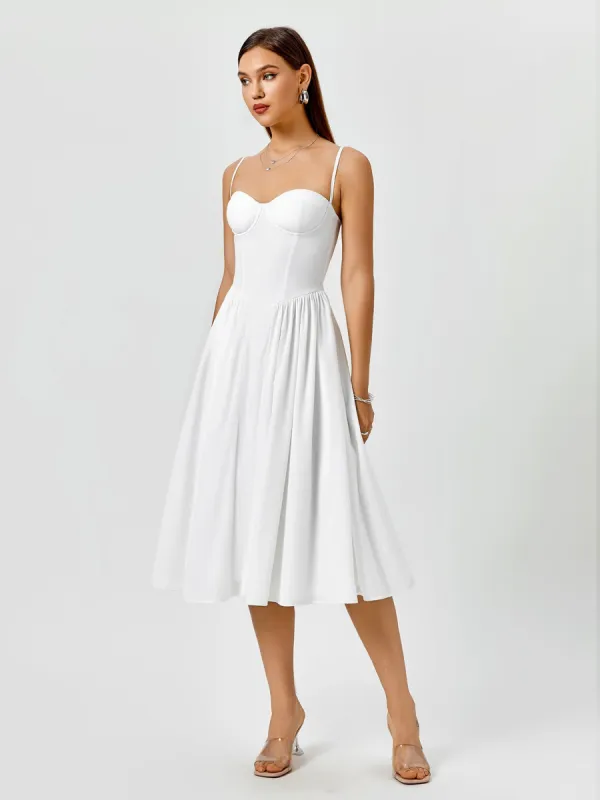 Corset Backless Maxi Dress sold by Parthea Fashion