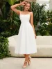 Backless Flowy Solid Cami Midi Dress sold by Parthea Fashion