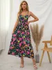 Sleeveless Floral Wrap Dress sold by Parthea Fashion