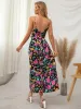 Sleeveless Floral Wrap Dress sold by Parthea Fashion