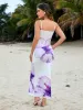 Backless Floral Print Bodycon Cami Dress sold by Parthea Fashion