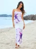 Backless Floral Print Bodycon Cami Dress sold by Parthea Fashion